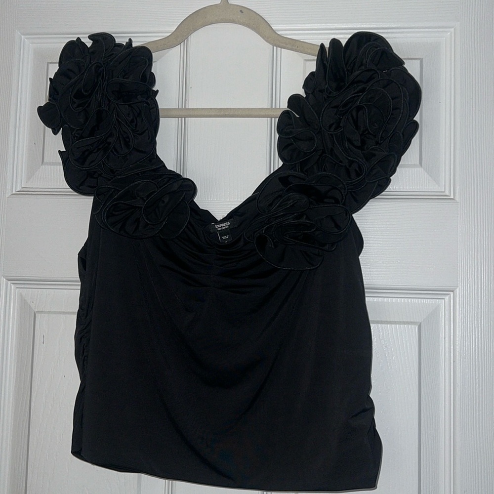 NWT Express Black Top, Size XL